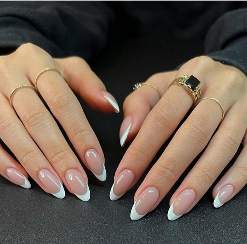 Chrome French Tips