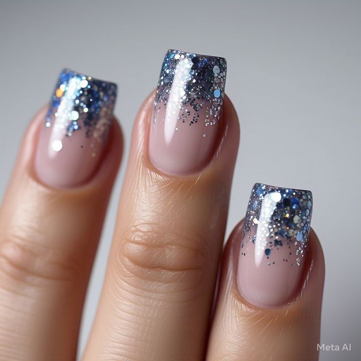 Glitter French